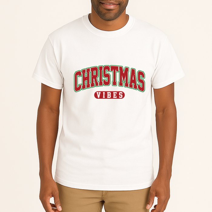 Retro Christmas Vibes Tall T-Shirt
