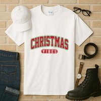 Retro Christmas Vibes Tall T-Shirt