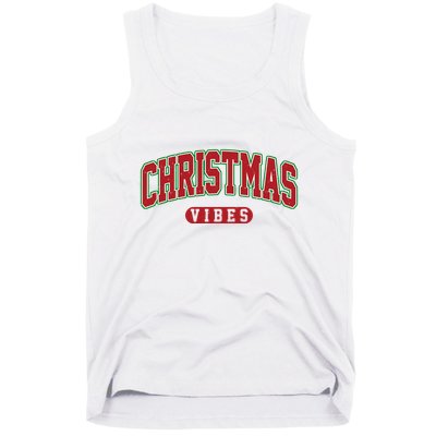 Retro Christmas Vibes Tank Top