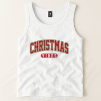 Retro Christmas Vibes Tank Top