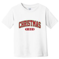 Retro Christmas Vibes Toddler T-Shirt