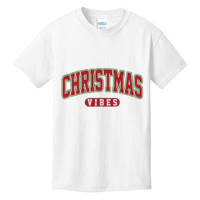 Retro Christmas Vibes Kids T-Shirt
