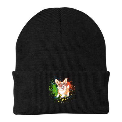 Retro Corgi Vibes – Hipster Dog with Sunglasses Beanie