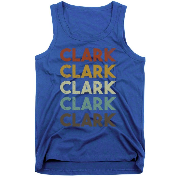 Retro Clark Vintage 80s Style Gift Tank Top