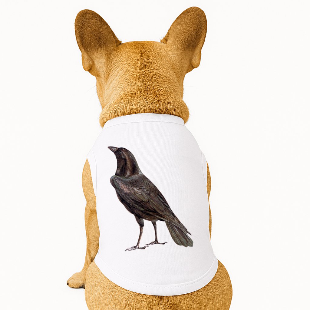 Raven Crow Vintage Doggie Tank