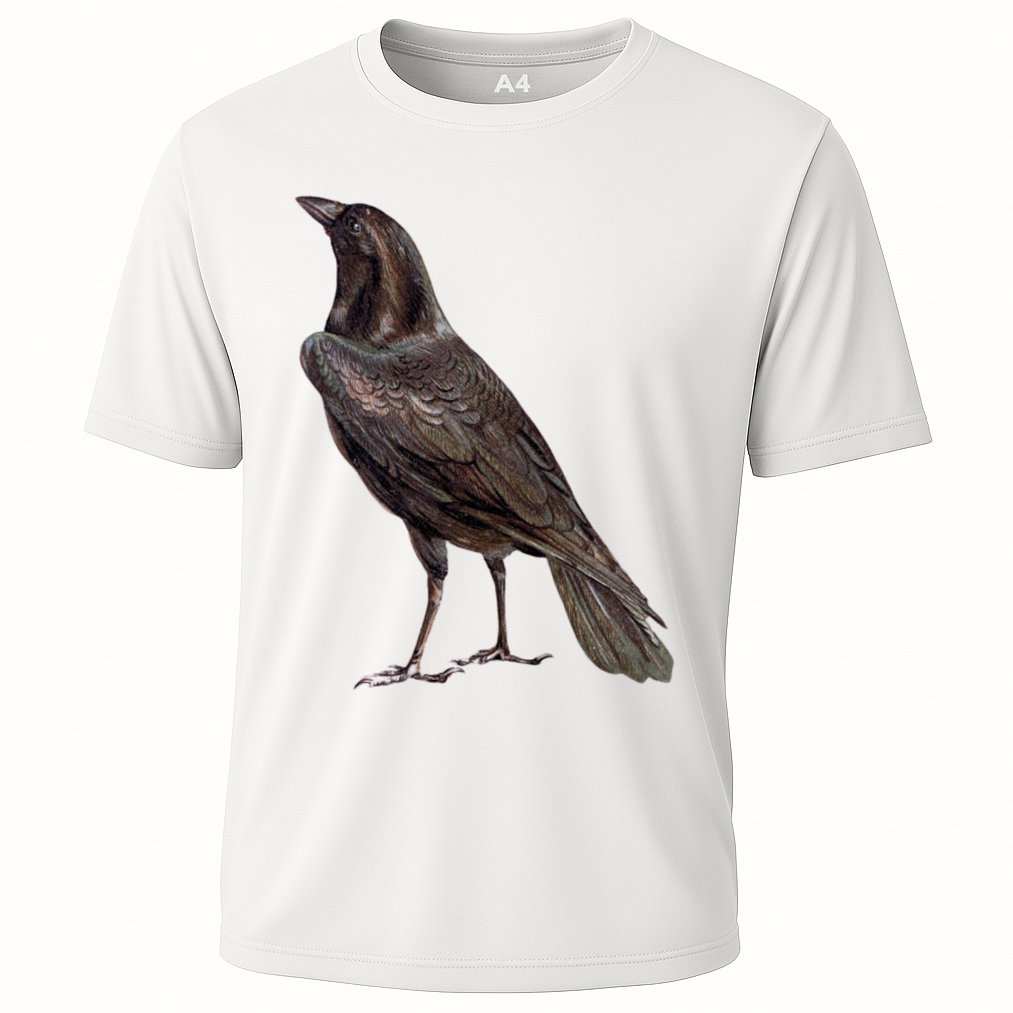 Raven Crow Vintage Cooling Performance Crew T-Shirt