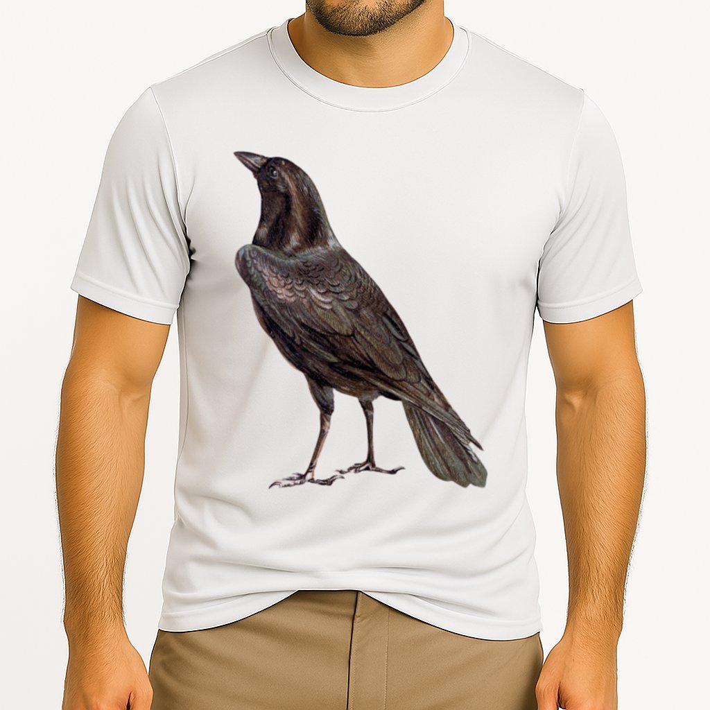 Raven Crow Vintage Cooling Performance Crew T-Shirt