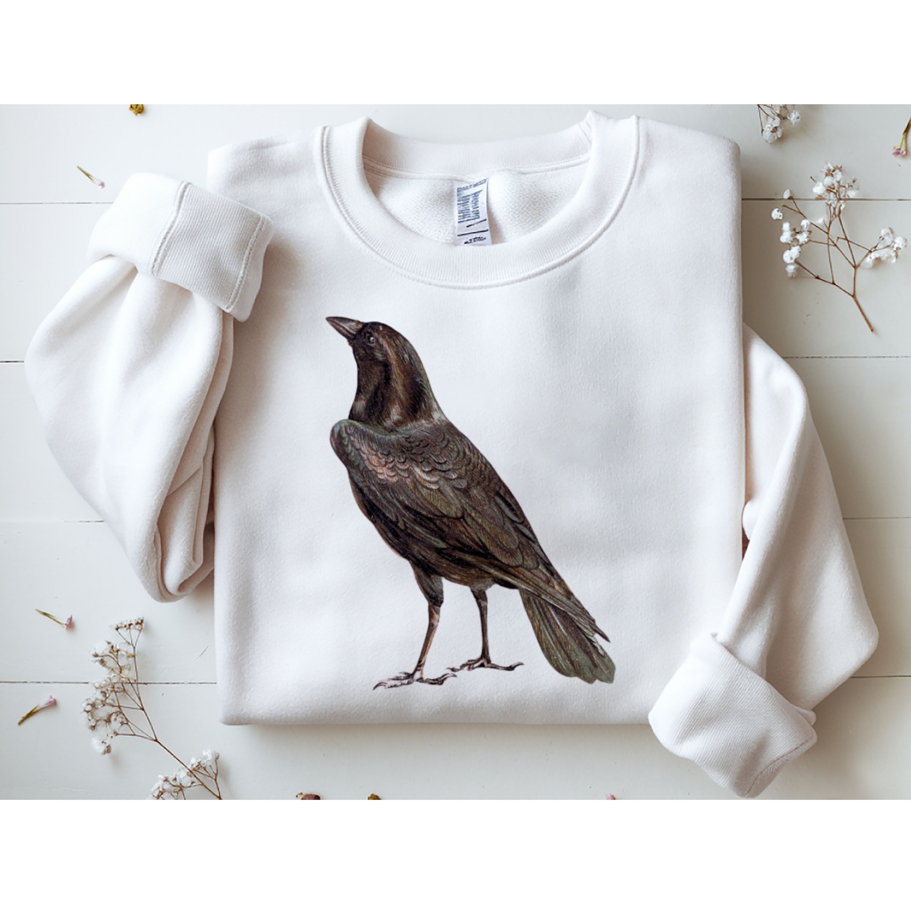 Raven Crow Vintage Sweatshirt
