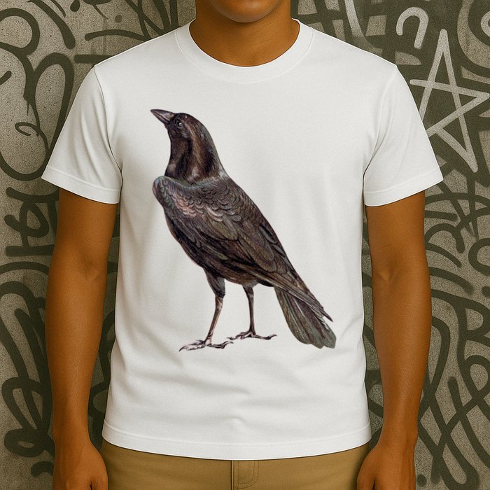 Raven Crow Vintage T-Shirt