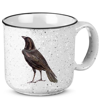 Raven Crow Vintage 15oz Campfire Ceramic Mug