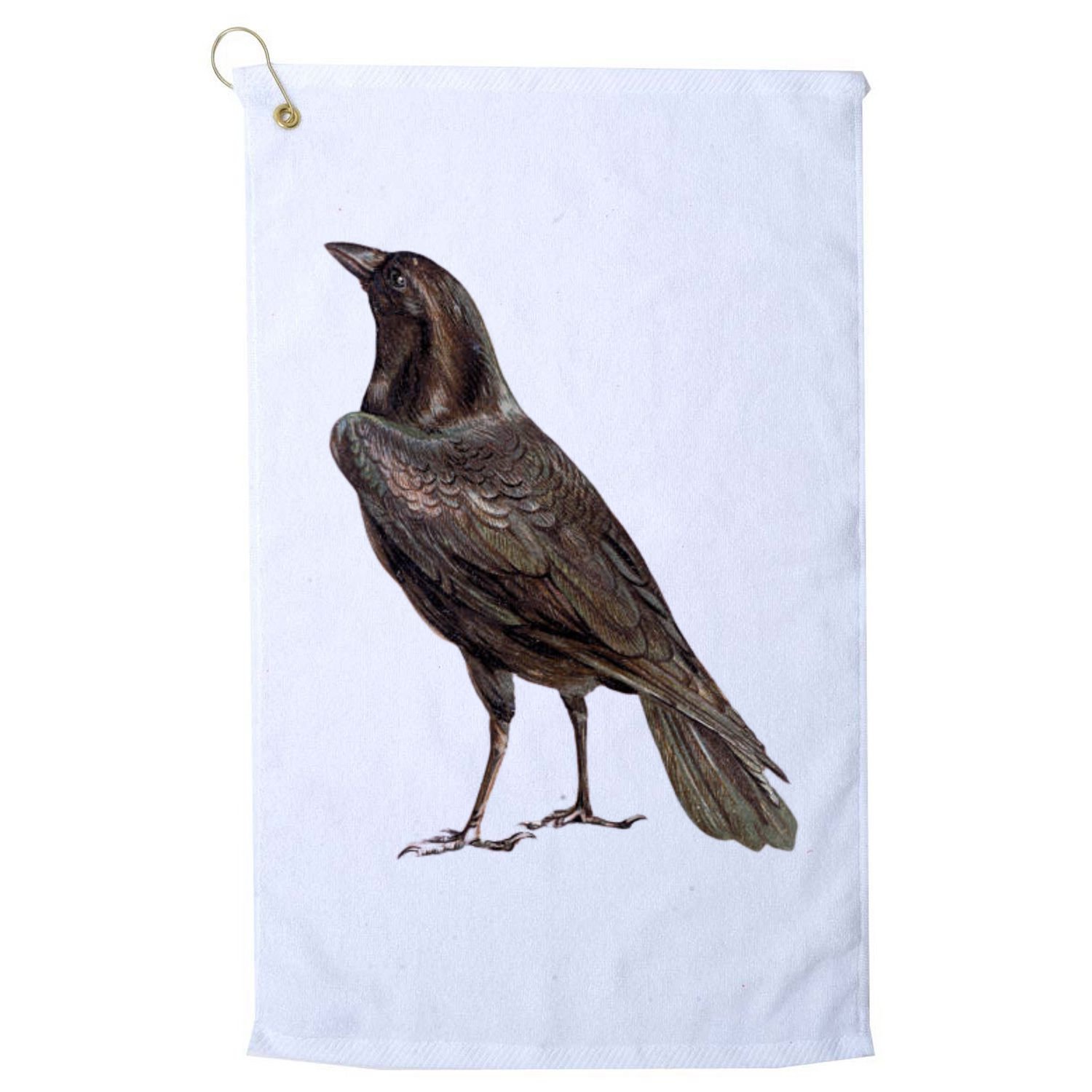 Raven Crow Vintage Golf Towel
