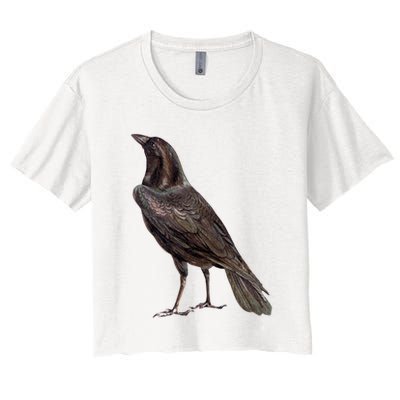 Raven Crow Vintage Crop Top