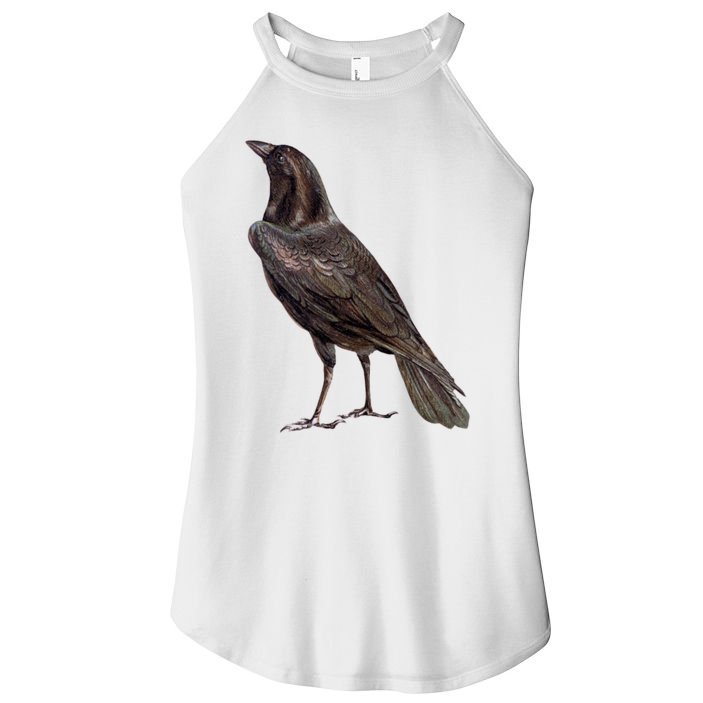 Raven Crow Vintage Women's Perfect Tri Rocker Tank