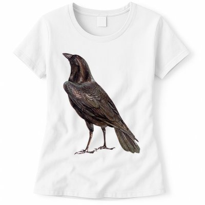 Raven Crow Vintage Womens T-Shirt