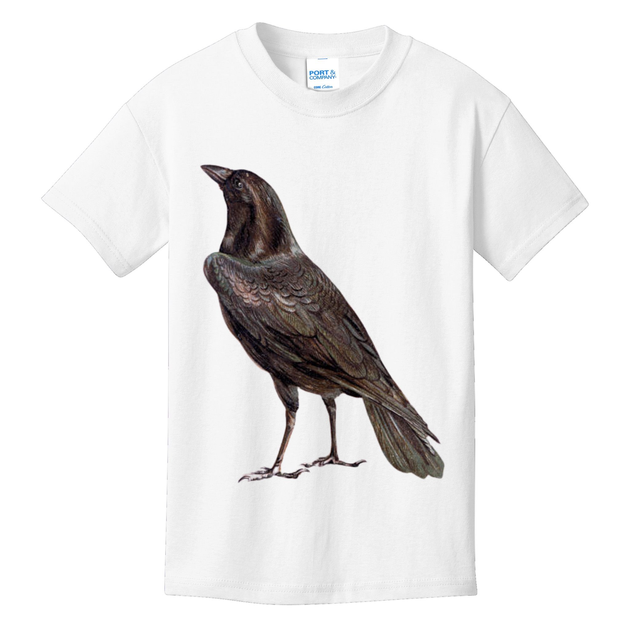 Raven Crow Vintage Kids T-Shirt
