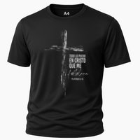 Regalos Cristianos Versos Filipenses 4 13 Christian Spanish Cooling Performance Crew T-Shirt