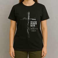 Regalos Cristianos Versos Filipenses 4 13 Christian Spanish T-Shirt