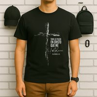 Regalos Cristianos Versos Filipenses 4 13 Christian Spanish T-Shirt