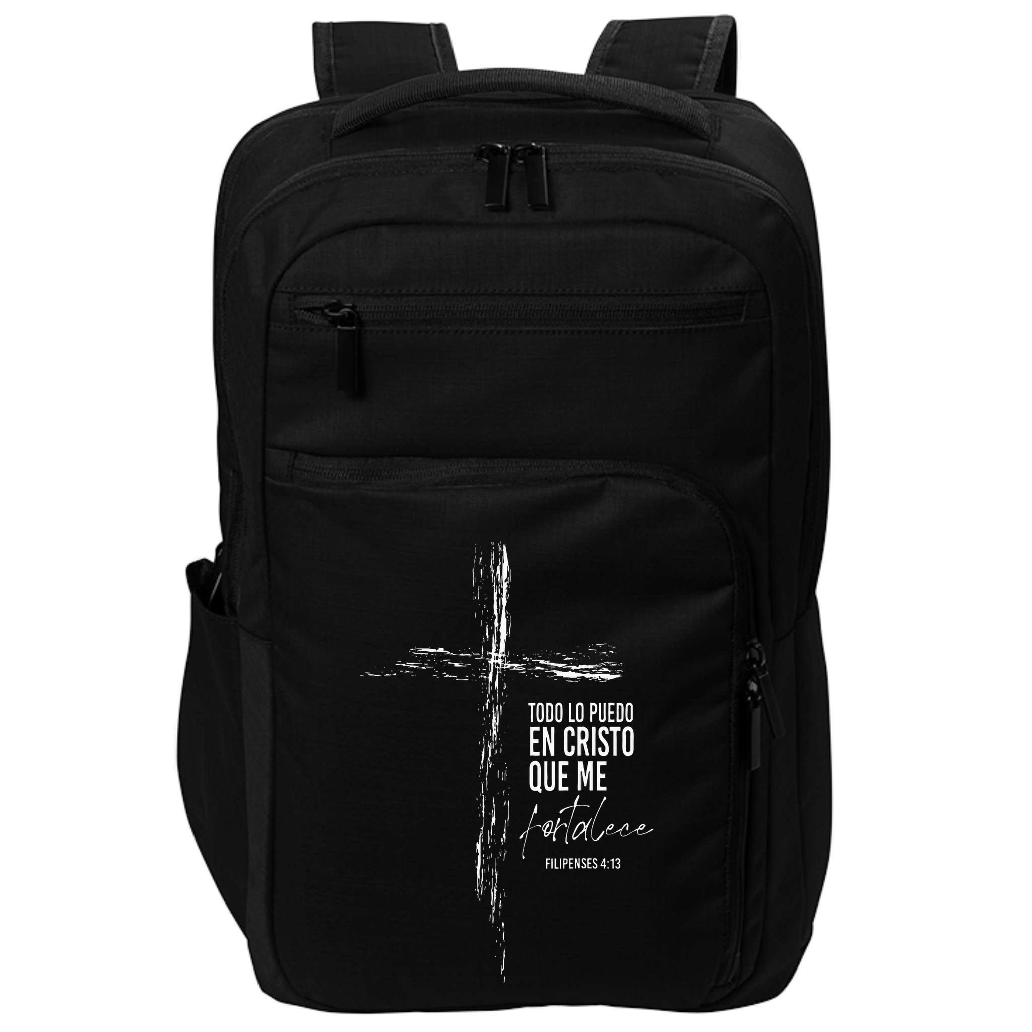 Regalos Cristianos Versos Filipenses 4 13 Christian Spanish Impact Tech Backpack