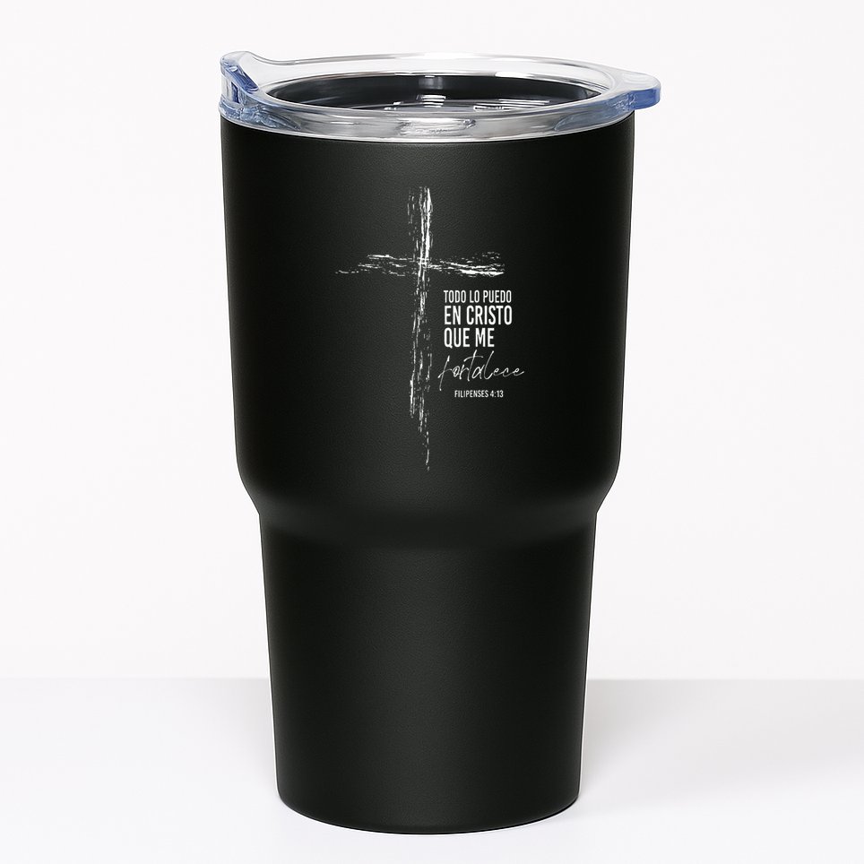 Regalos Cristianos Versos Filipenses 4 13 Christian Spanish Tumbler