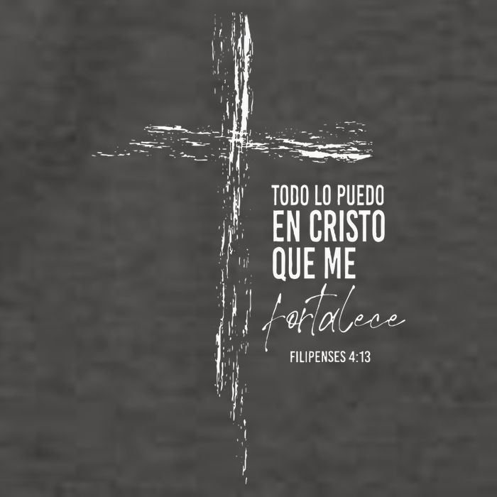 Regalos Cristianos Versos Filipenses 4 13 Christian Spanish Vector Backpack