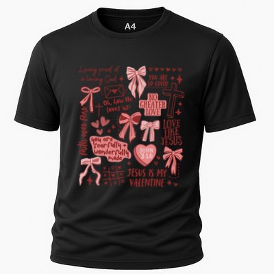 Retro Christian ValentineS Day Jesus Is My Valentine Gift Performance Shirt
