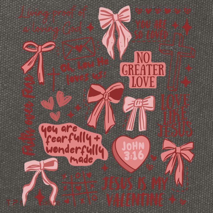 Retro Christian ValentineS Day Jesus Is My Valentine Gift Cotton Canvas Backpack