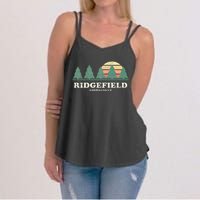 Ridgefield Ct Vintage Throwback Retro 70s Women's Strappy Tank