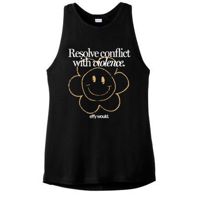 Resolve Coict With Violence Effy Would Ladies PosiCharge Tri-Blend Wicking Tank