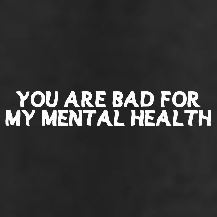 Ryan Clark Wearing You Are Bad For My Mental Health Cool Comfort Performance Bucket Hat