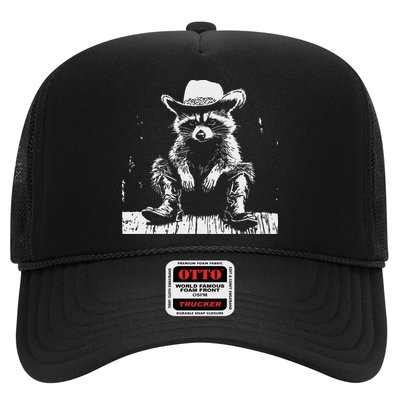Raccoon Cowboy Western Hat