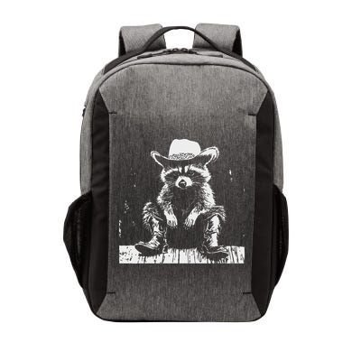 Raccoon Cowboy Western Vector Backpack