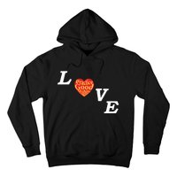 Ryan Clark Wearing Love Practice Good Habits Hoodie