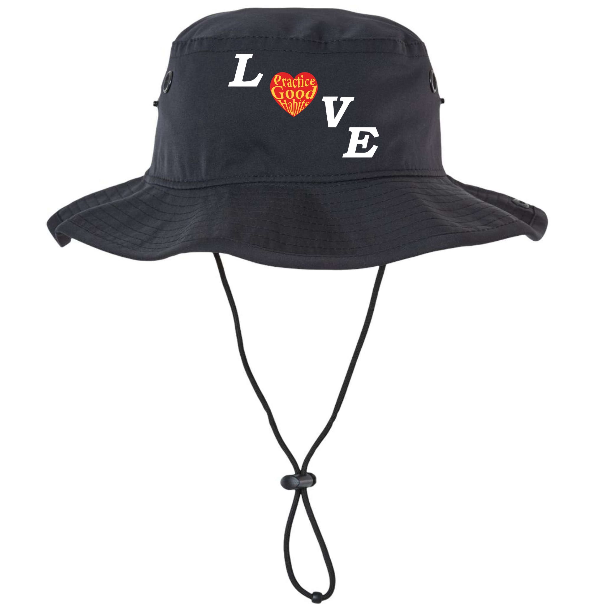 Ryan Clark Wearing Love Practice Good Habits Bucket Hat