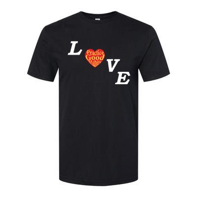 Ryan Clark Wearing Love Practice Good Habits Softstyle CVC T-Shirt