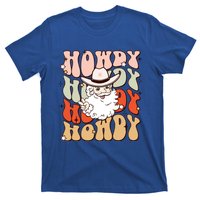 Retro Cute Western Christmas Howdy Santa Funny Xmas Costume Gift T-Shirt