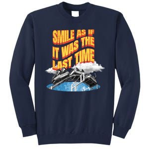 Roller Coaster Wagons In The Sky Tall Sweatshirt