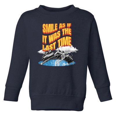 Roller Coaster Wagons In The Sky Toddler Sweatshirt