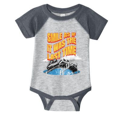 Roller Coaster Wagons In The Sky Infant Baby Jersey Bodysuit