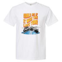 Roller Coaster Wagons In The Sky Garment-Dyed Heavyweight T-Shirt