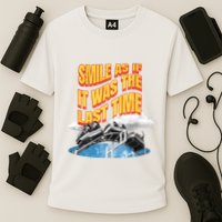 Roller Coaster Wagons In The Sky Cooling Performance Crew T-Shirt
