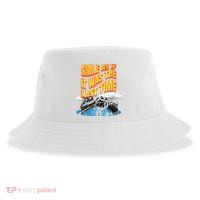 Roller Coaster Wagons In The Sky Sustainable Bucket Hat