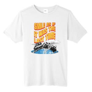 Roller Coaster Wagons In The Sky Tall Fusion ChromaSoft Performance T-Shirt