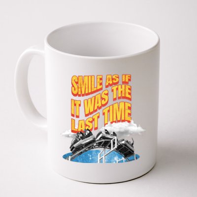 Roller Coaster Wagons In The Sky Coffee Mug