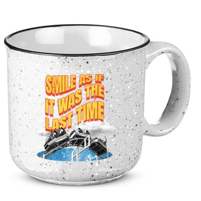 Roller Coaster Wagons In The Sky 15oz Campfire Ceramic Mug