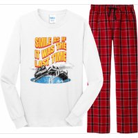 Roller Coaster Wagons In The Sky Long Sleeve Pajama Set