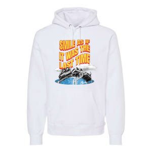 Roller Coaster Wagons In The Sky Premium Hoodie