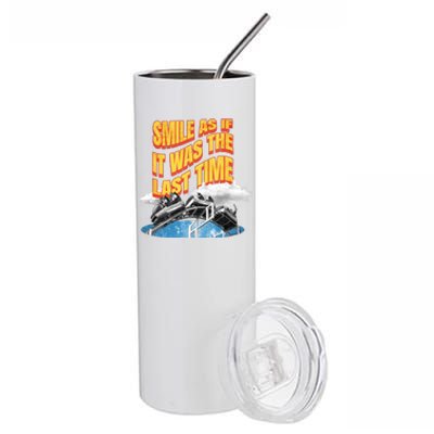 Roller Coaster Wagons In The Sky Stainless Steel Tumbler