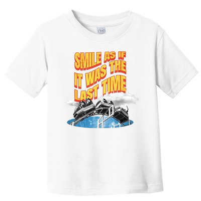 Roller Coaster Wagons In The Sky Toddler T-Shirt