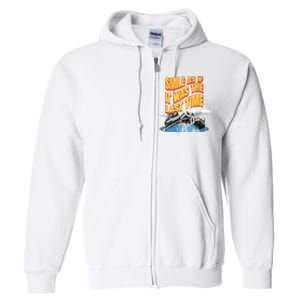 Roller Coaster Wagons In The Sky Full Zip Hoodie